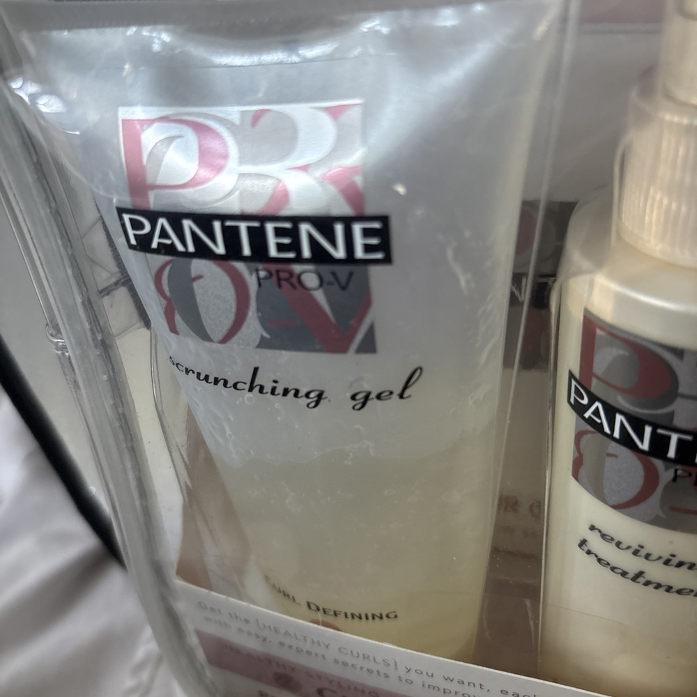 Vintage‎ 2000 Pantene Pro V Curl Care Gift Set Gel Mousse Settique Spray… NOS - Picture 8 of 8